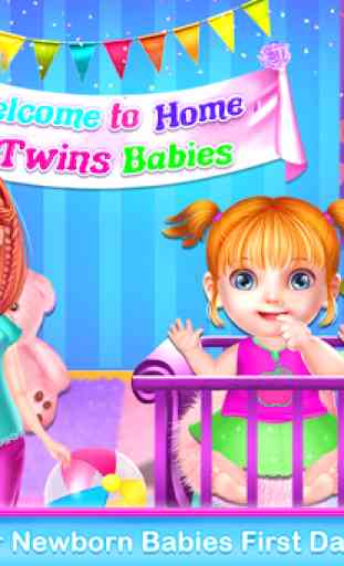 Mommy Maternity Newborn Twins Babies Nursery Game 3