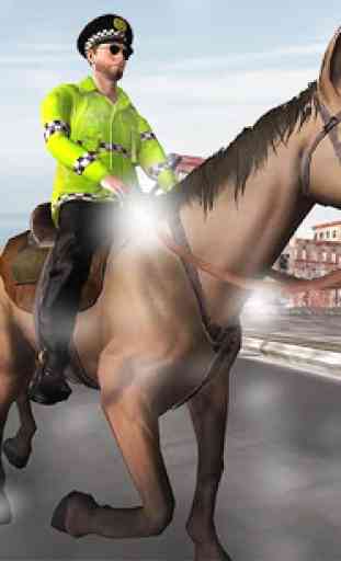 Mounted Horse Police Chase: NY Cop Horseback Ride 3