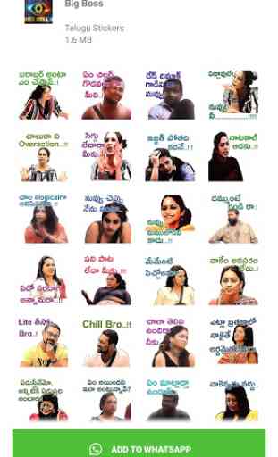 New Telugu Stickers 3