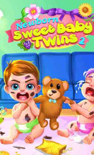 Newborn Sweet Baby Twins 2: Baby Care & Dress Up 1