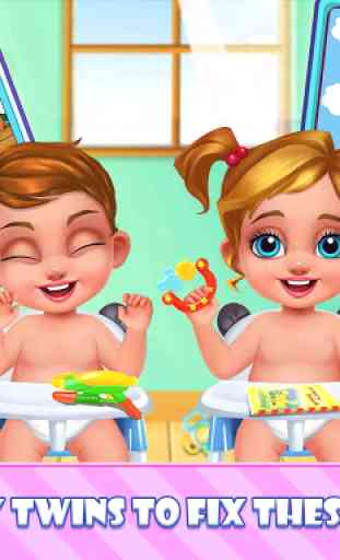 Newborn Sweet Baby Twins 2: Baby Care & Dress Up 3