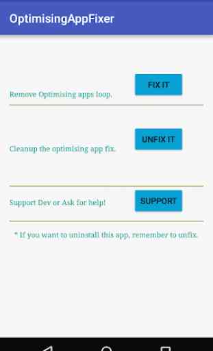 Optimizing Apps fix [ROOT] 1