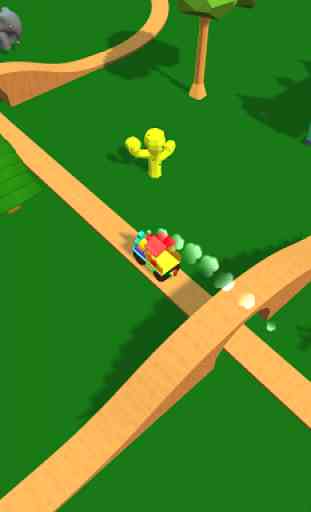 Play & Create Your Town - Free Kids Toy Train Game 1