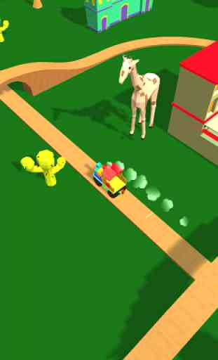 Play & Create Your Town - Free Kids Toy Train Game 4