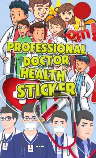 Pro Doctor Health Sticker 1