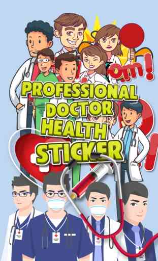 Pro Doctor Health Sticker 4