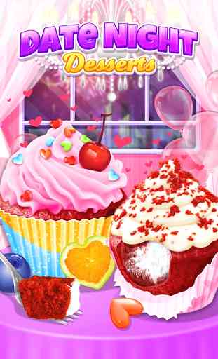 Red Velvet Cupcake - Date Night Sweet Desserts 4