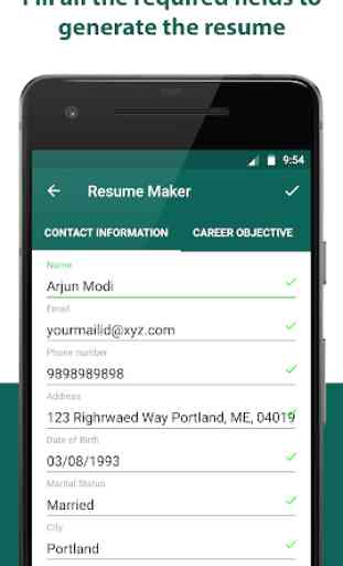 Resume Builder - Resume Creator Free CV Maker 2