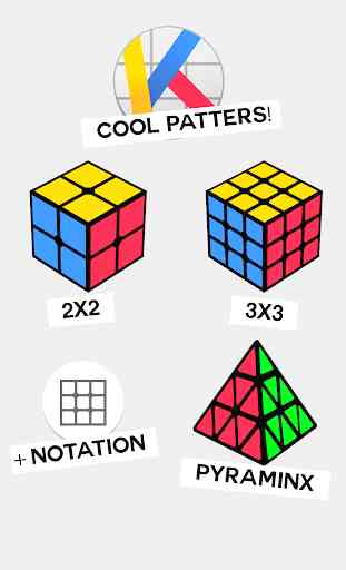 Rubik's Cube Patterns - Kubyc Patterns 1
