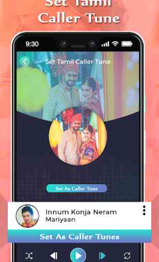 Set Tamil Caller Tune Song 4