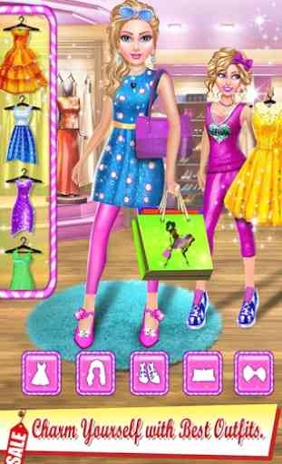 Shopping Mall Fashion Store Simulator: Girl Games 4