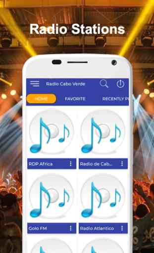 Stations Radio Cabo Verde Online; Music - News 1