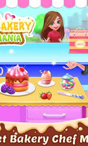 Sweet Bakery Chef Mania: Baking Games For Girls 1