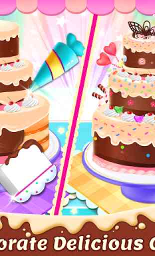 Sweet Bakery Chef Mania: Baking Games For Girls 4