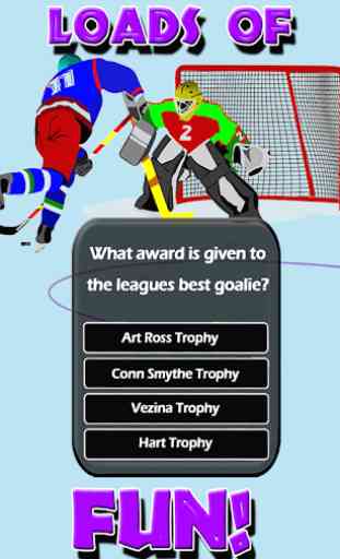 Trivia For NHL Hockey - Ice Playoff Competition 4
