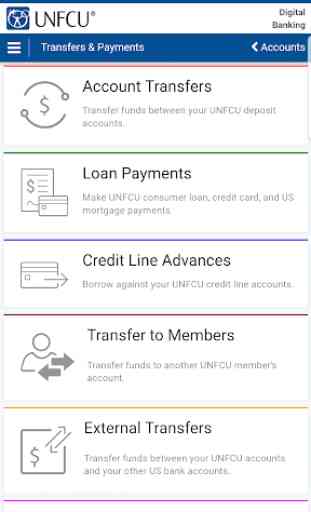 UNFCU Digital Banking 4