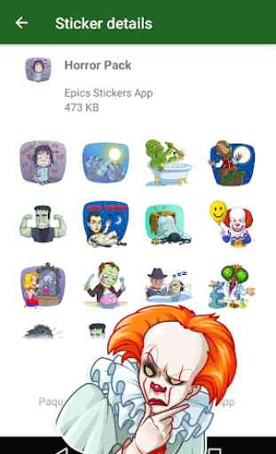 WAstickerApps Horror and Fear Stickers 2