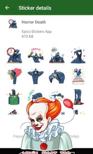 WAstickerApps Horror and Fear Stickers 3