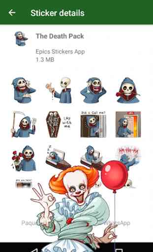 WAstickerApps Horror and Fear Stickers 4