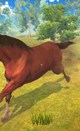 Wild Horse Family Simulator : Horse Games 3