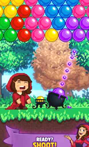 Witch Pop Magic: Magical Bubble Shooter Pixel Game 1