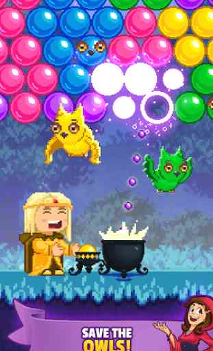 Witch Pop Magic: Magical Bubble Shooter Pixel Game 2