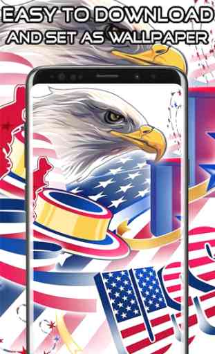 American Flag Wallpaper HD 4K 3