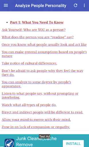 Analyze People Personality 1