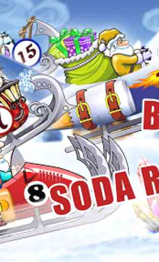 Arcade Soda Racing. Santa Claus. Christmas Games. 1