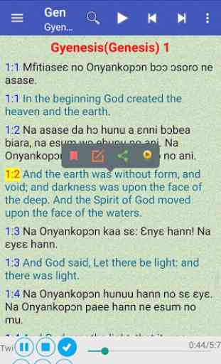 Asante Twi English Audio Holy Bible 1