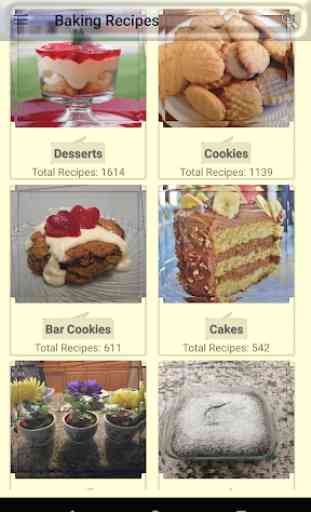Baking recipes : cookies, cakes and breads 1