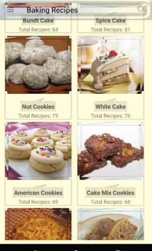 Baking recipes : cookies, cakes and breads 3