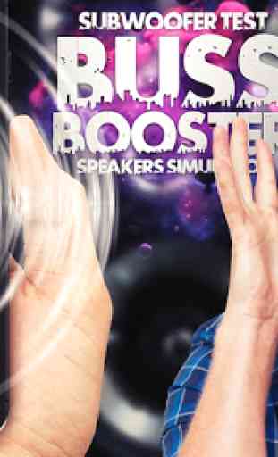 Bass Booster subwoofer test speakers simulator 1