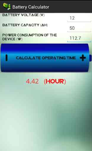 Battery Calculator 1