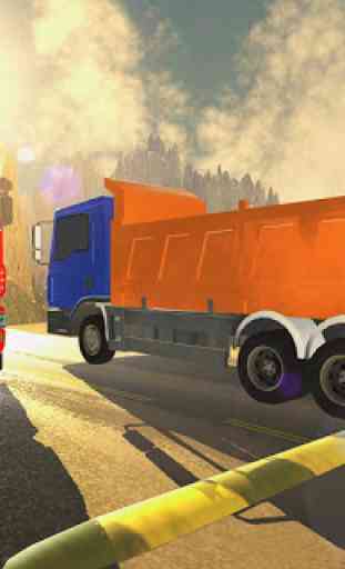 Big truck driving – off road drive truck game 3