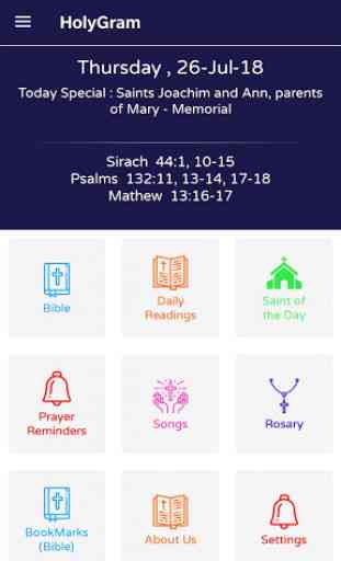 Catholic Bible - Audio, Readings, Prayers, Saints 2