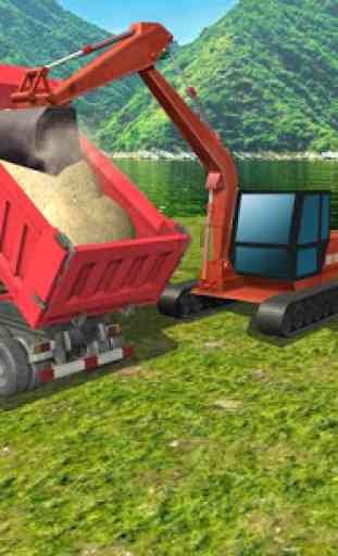 Construction Road Builder - Excavator Simulator 3D 3
