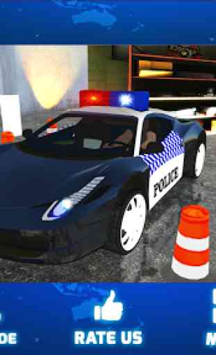 Cop Car Parking Hero: City Cops Driving Games 2018 1