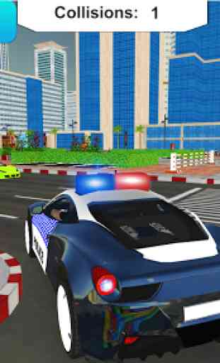 Cop Car Parking Hero: City Cops Driving Games 2018 4