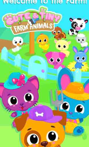 Cute & Tiny Farm Animals - Baby Pet Village 1
