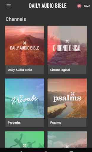 Daily Audio Bible Mobile App 1