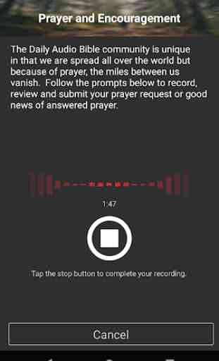 Daily Audio Bible Mobile App 4
