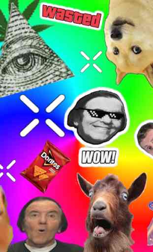 Dank Memes Photo Studio illuminati Sticker 1