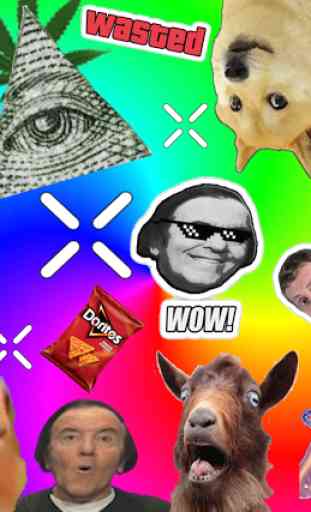 Dank Memes Photo Studio illuminati Sticker 2