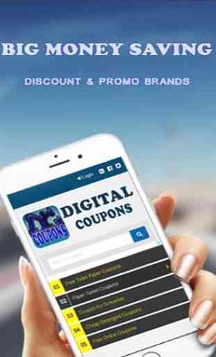 DG - Digital Coupon & Discount Free Saving 3