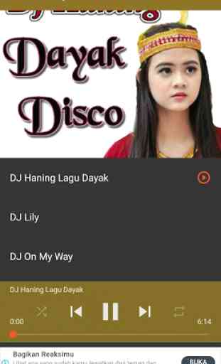 DJ Haning - Lagu Dayak Remix Disco 2