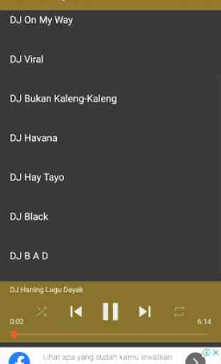 DJ Haning - Lagu Dayak Remix Disco 4