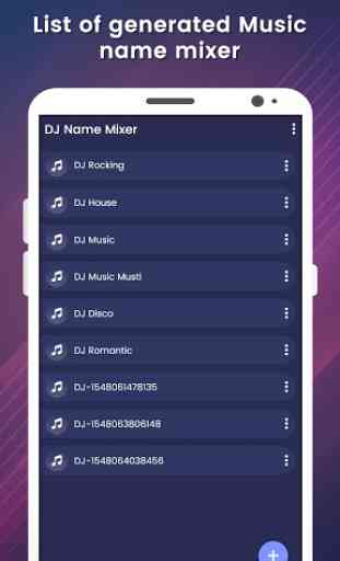 DJ Name Mixer - Add your name in song 2