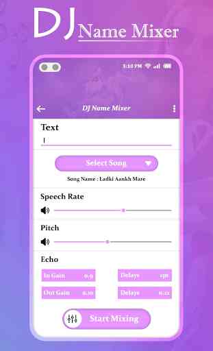 DJ Name Mixer : Mix Name to Song 2