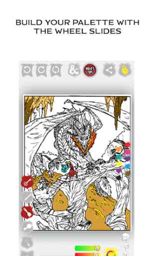 Dungeons & Dragons Coloring App 2